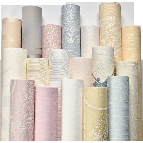 Self-adhesive non-woven brick wallpaper Mediterranean decorative household clothing storefront restaurant bedroom wallpaper