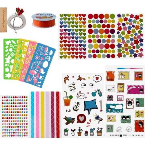 Diy Handmade Photo Album Scrapbooking Gift Box Paper Creative Love Memory 1 Set For Valentines Day Decorate DIY Material Suit