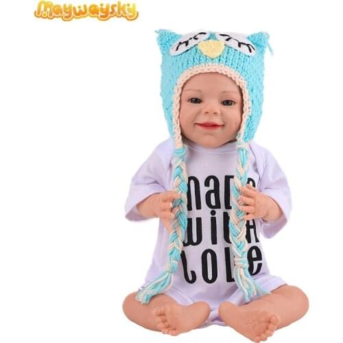 Maywaysky Vinyl Realistic Lifelike Baby Dolls 20" Full Silicone Reborn For Kid