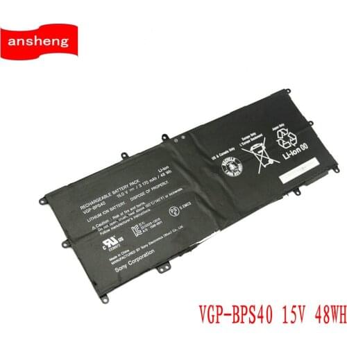 High Quality VGP-BPS40 battery for SONY VAIO Fit 14A Fit 15A SVF14N16CW SVF14N26CW SVF15N13CW SVF15N18PW