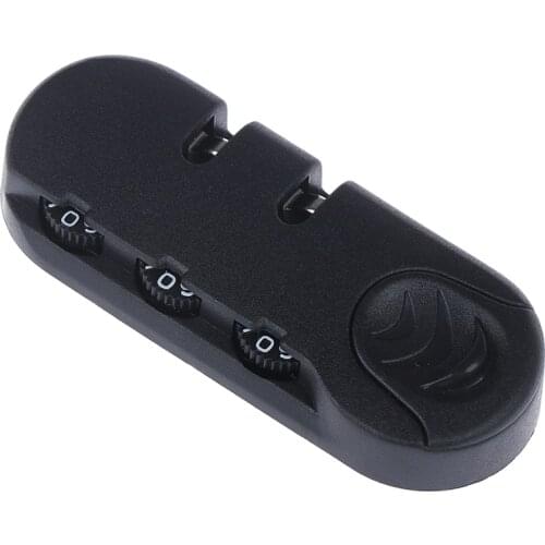 Digit Combination Padlock For Travel Luggage Suitcase Code Lock Fixed Lock Anti-theft Bag Accessories Lock Pull Chain