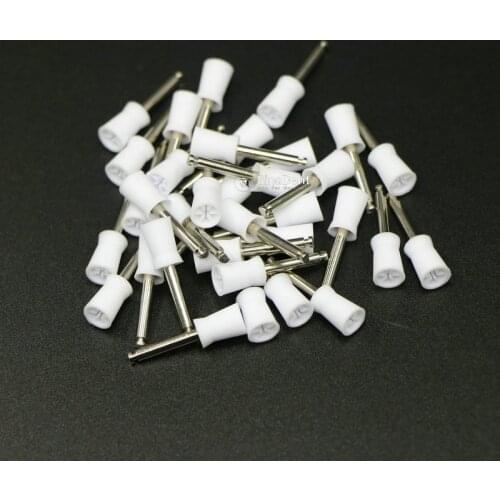 100pcs Dental Prophy Cups Latch Type Silicone for Dental Bending Machine Dental Polishing Cups Tools Dental Disposable Materials