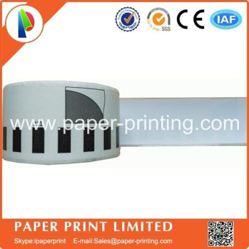 4 Rolls Compatible DK-22211 Continuous Label 12mm*30.48M DK2211 Thermal Label Sticker