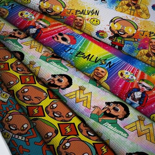 50*140cm Bullet Textured Liverpool Fabric Flower Printed DIY Tissue Kids Home Textile for Sewing Quilt Decoration Home