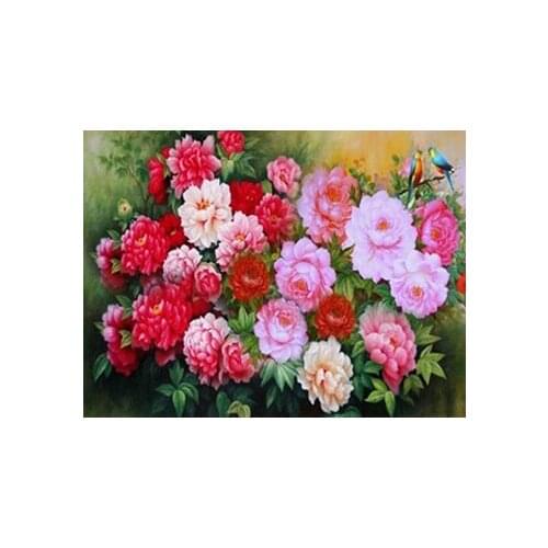 A16235 11CT/14CT/18CT/25CT/28CT oil street patterns Counted Cross Stitch DIY Cross Stitch Kits Embroidery Needlework Sets