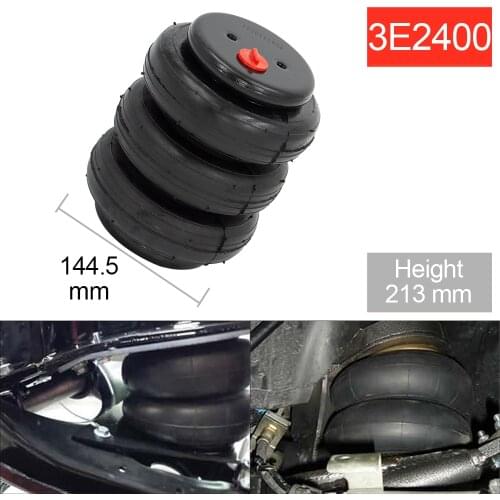 Air Suspension Shock Absorber Airspring Bellow Rubber Airspring Air ride Shock Absorbe 3E2400 Suit For Truck or Pickup Truck