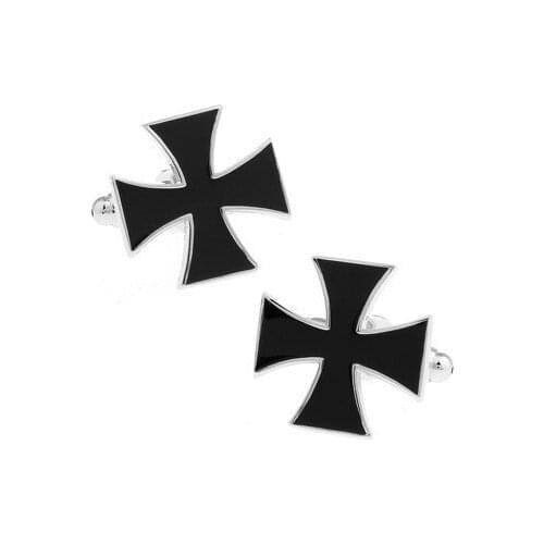 C-MAN Luxury shirt Cross cufflink for mens Brand cuff buttons cuff links High Quality abotoaduras Jewelry