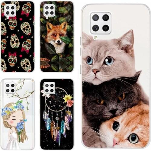 For Samsung Galaxy A42 5G Case SM-A426B Soft Slim Cute Painted Cover Case For Samsung A42 A 42 5G Phone Protective Fundas Bumper