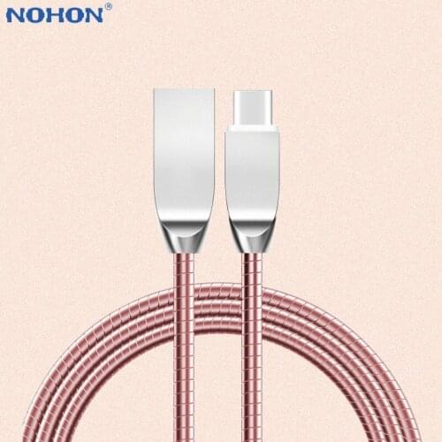 USB C Cable Type C Data Charger For Samsung S9 S10 Plus Note 8 9 Huawei Xiaomi mi 10 Fast Charge Mobile Phone Cord 1M TypeC USBC