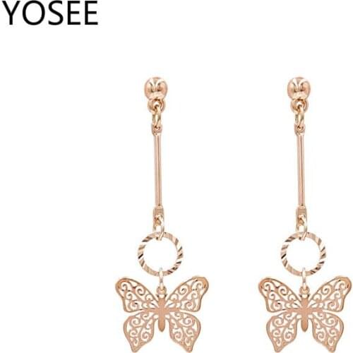 Red Bow Metal Eardrop