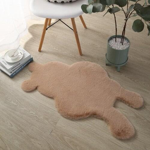 Soft Plush Bear Carpet For Living Room Baby Anti-slip Rug Bedroom Water Absorption Rugs Shaggy Home Floor Mat