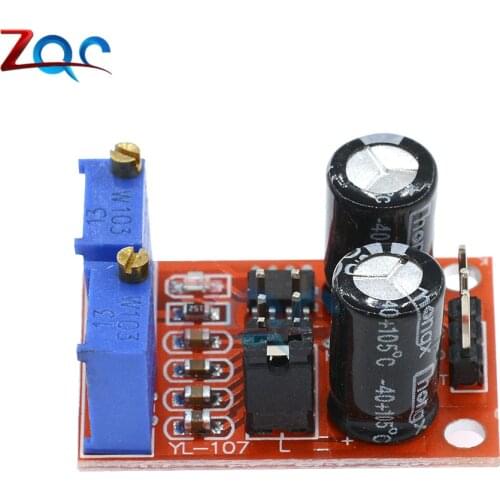 NE555 Pulse Frequency Duty Cycle Adjustable Module Square Wave Signal Generator Stepping Motor Driver LED Indicator Module