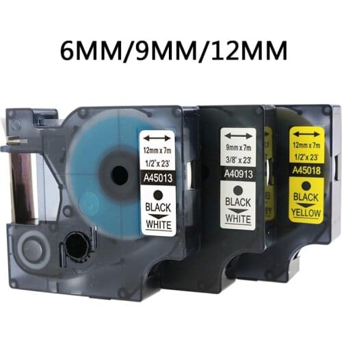 New Label priter Ribbon 6MM/9MM/12MM For Jiabo H05 / H12 / F16 For Alison A45013 45018 printer paper