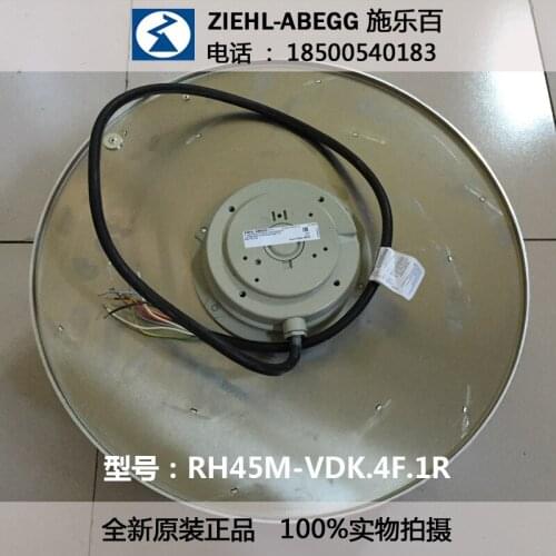 Original authentic ziehl.abegg Xerox blower RH45M-4DK.6F.1R RH45M-VDK.4F.1R