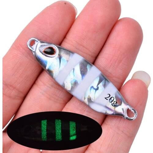1pcs 10/15/20/30/40g Fishing Lure Artificial Bait Without Hooks Reusable Metal Sinking Casting Lure Jigging Spoon Fishing Tackle