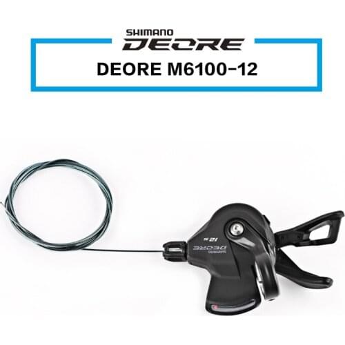 SHIMANO DEORE SL-M6100-R 12-speed Shifter RAPIDFIRE PLUS Iamok Mountain Bike Right Shift Lever Clamp Band Bicycle Parts