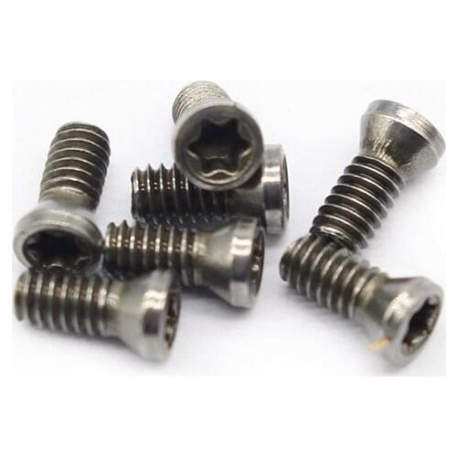 Plum screw M2X6 lathe turning screw M2 CNC tool screw cutter bar cutter milling machine system machine bolt