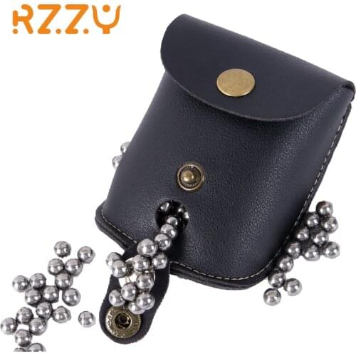Slingshot Stainless Steel Ball Bag Outdoor Portable High Quality Belt Catapult Bag Hunting Shooting Sports Accessories New