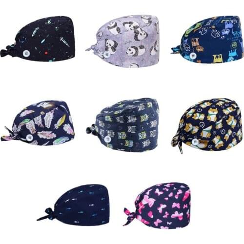 Unisex Canvas Berets Hat with Button Mask Holder Printing Bonnet Cap Hair Bandana Head Wrap Accessories 2020 New