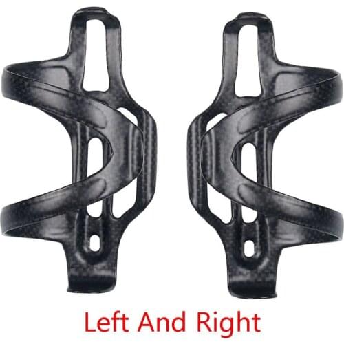 Bicycle Bottle Cage Right Opening Left Opening Carbon Fiber Water Cup Holder Riding Equipment Light Mountain Bike Accessories