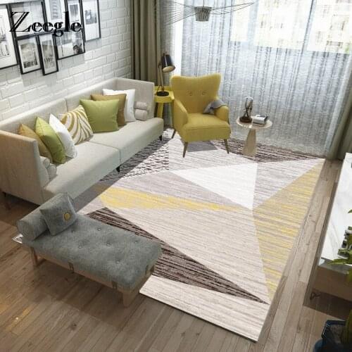 Zeegle Modern Nordic Living Room Carpet Anti-Slip Baby Kids Bedroom Floor Mats Home Decor Area Rugs Outdoor Rug