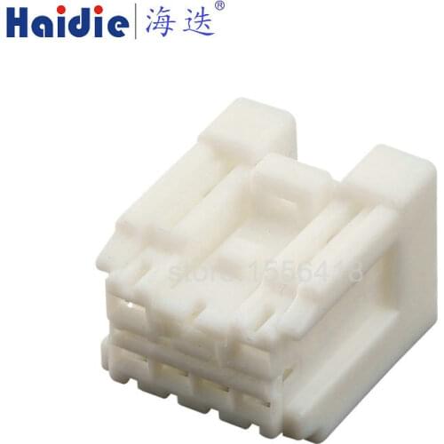 Free shipping 2sets 6pin plastic plug auto wiring harness unsealed cable connector 6098-6947