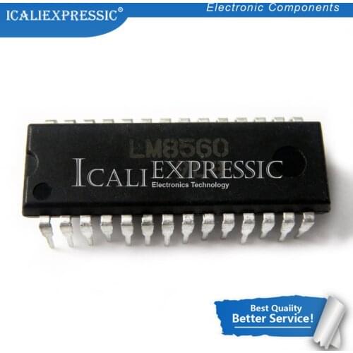 1PCS LM8560 8560 DIP-28 Best quality In Stock