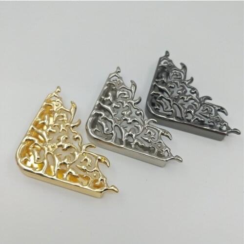 10 pieces/lot) Bags Handbags Clip Edges Hollow Fixed Decorative buckle DIY Hardware Accessories