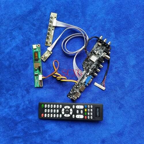 1280*800 30 Pin LVDS 1CCFL For B154EW04/B154EW06/B154EW08 Signal Digital DVB KIT LCD monitor drive board VGA USB HDMI-compatible