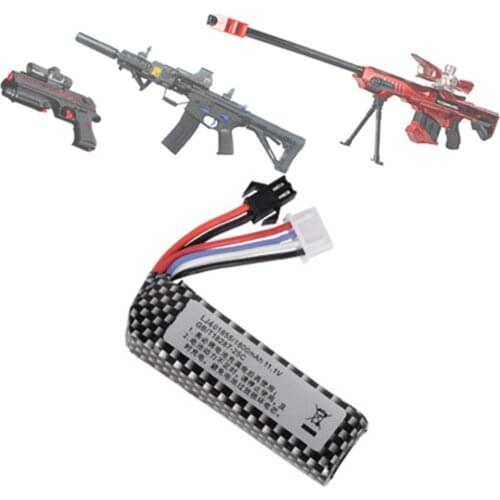 Water Gun 11.1v 1800mAh 25C 401855 Lipo Battery for AKKU Mini Airsoft BB Air Pistol Electric Toys RC Spare Parts