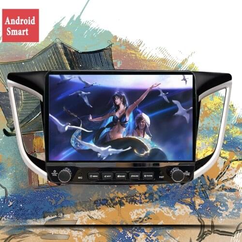 Android 10.0 RAM 6GB+128GB 2 Din Car Radio multimedia Video player GPS Navigation For hyundai Creta ix25 2015-2018 Head Unit