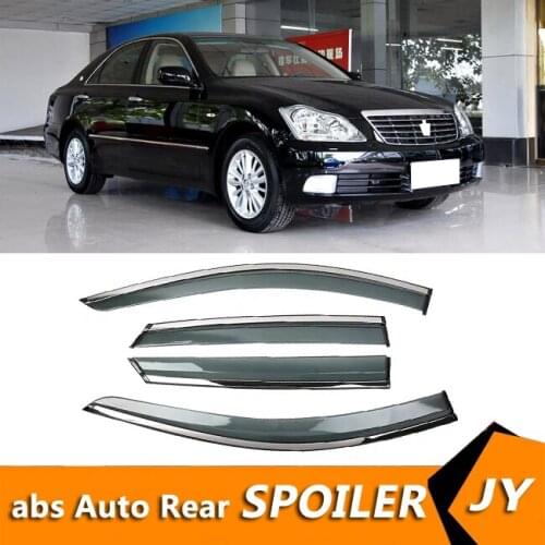 For Toyota crown 2005-2009 crown Window Visor Vent Shades Sun Rain Deflector Guard For s Auto Accessories 4PCS/SET