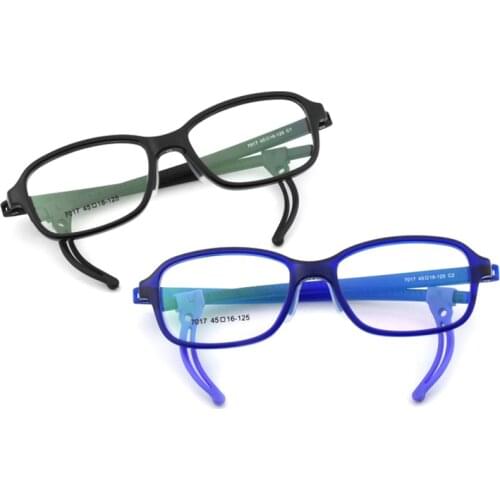 DOISYER TR90 material comfortable safety soft frame sports eye protective anti blue light kids glasses