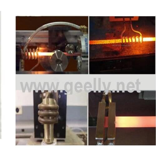 Induction heating machine for Small bar hot rolling and thin metal plate heating with Ultra fast heating speed