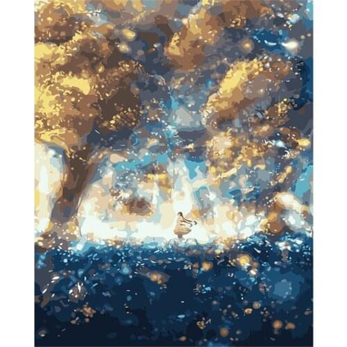 Fairy Tale World Paintings By Numbers DIY Pictures Oil Coloring By Numbers Set Gift Drawing By Numbers Canvas Decor New Arrivals