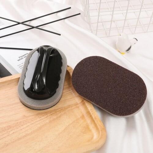 Kitchen Sponge Brush household cleaning tools Descaling Knife Pan Pot Cleaner Strong Decontamination Brushes Kitchen Tools hot
