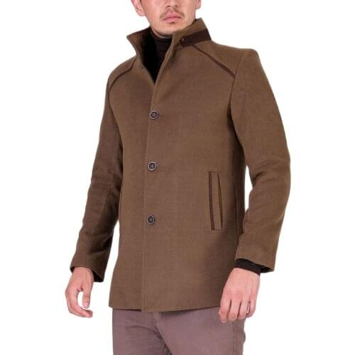 AtakGiyim 2021 Men Slim fit judge collar classic model Suitable for suits and sportswear Dirt repellent jaqueta masculina