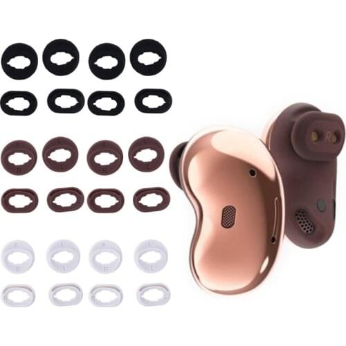 Soft Silicone Earbuds Cover Eartips Ear Cap Earplugs Earhook for SAMSUNG -Galaxy Buds live Bluetooth Earphone Headphones
