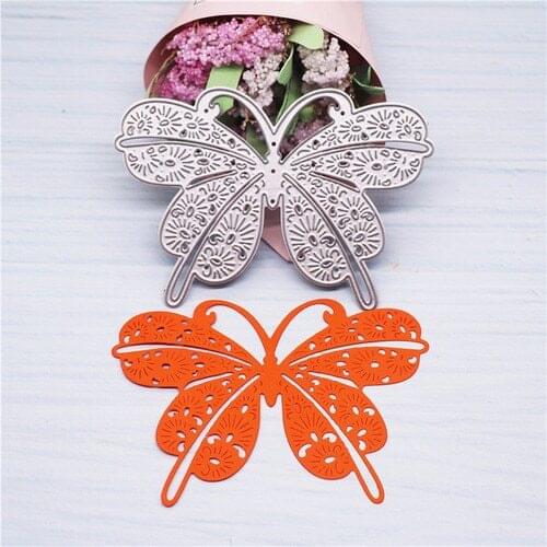 2020 new Butterfly Metal Cutting Dies Stencil for DIY Scrapbooking Album Embossing Paper Cards Making Decorative Crafts Die Cuts