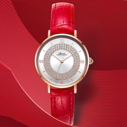 DISNEY Original AURORA SLEEPING BEAUTY Princess Cartoon Women Japan Quartz Casual Wristwatches Rhistone Girls GIft Clock New