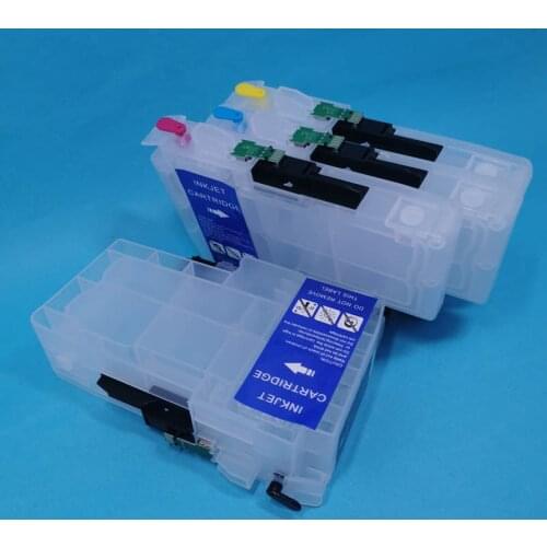 Empty Refillable ink cartridge LC3037 LC3039 with Chip for Brother MFC-J5845DW/MFC-J5845DW XL/MFC-J5945DW/MFC-J6545DW/MFC-J6545