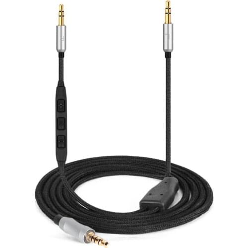 Replacement 3.5mm Male To Dual 2.5mm Audio Cable Extension Cord For Hifiman HE400S HE-400I HE560 HE-350 HE1000 V2 Headphones