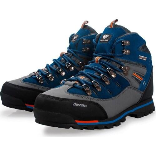 High Top Mens Ankle Boots Male Rubber Combat Sneakers Work Safety Oxfords Autumn Winter Snow Trainers Male Outdoor Desert Flats