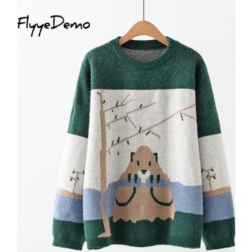High Quality 2020 Autumn Winter O Neck Pullover Sweater Women Thicken Knitted Sweaters Female Soft Green Sweater Plus Size 4XL