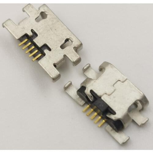 2Pcs USB Charger Charging Dock Port Connector For OUKITEL U17 U2 U19 DEXP AS260 U15S Bluboo D1 D6 Doogee Y6 Max Y6Max X10 Plug