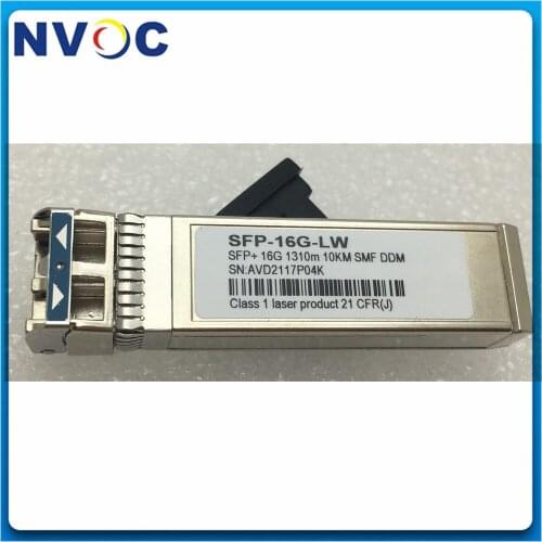 Free Shiping DS-SFP-FC16G-LW Compatible 16G Fiber Channel SFP+ 1310nm 10km DOM Transceiver Module