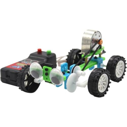 DIY Electric Big Eye Reptile Toy Skillful Design and Exquisite Appearance Model Handmade Assembly Science Experiment Kits