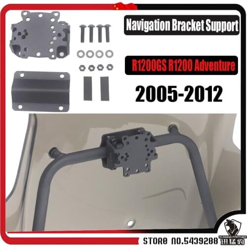 Motorcycle GPS Phone Navigatio Bracket Holder Support For BMW R 1200 GS R1200GS R1200 Adventure 2005-2012