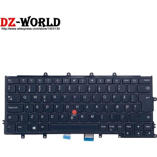 New Original DK Danish Keyboard for Lenovo Thinkpad X270 A275 X260 X250 X240 X240S X230S Laptop 01EP033 01EN557