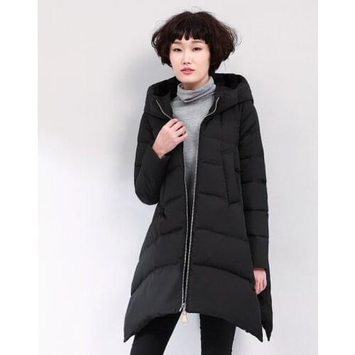 2019 New Little Devil hats irregular women loose big yards thick down jacket coat